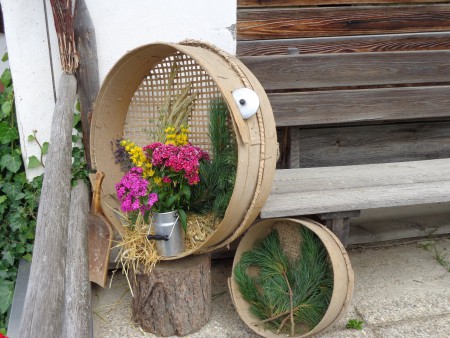 Das Leben ist eine Fundgrube, man kann aus allem etwas machen.